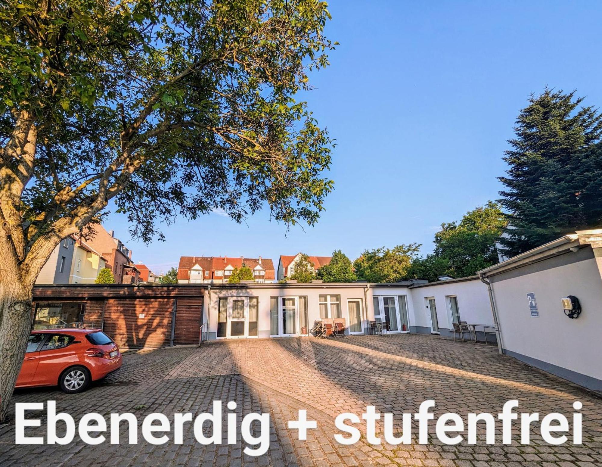 Fewo Urban Gotha-Apartment Friedenstein- Am Schlosspark- Parken An Der Der Tuer- Barrierefrei, 900 Meter Zum Bahnhof - Wallbox 외부 사진