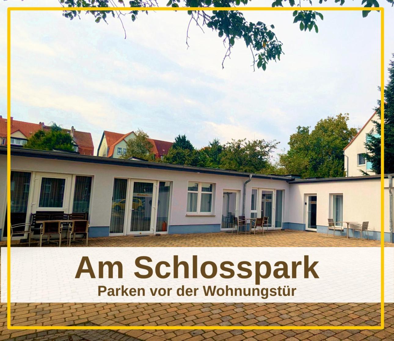 Fewo Urban Gotha-Apartment Friedenstein- Am Schlosspark- Parken An Der Der Tuer- Barrierefrei, 900 Meter Zum Bahnhof - Wallbox 외부 사진